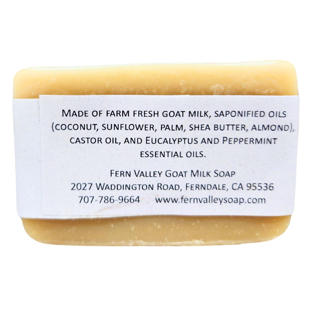 Eucalyptus & Peppermint Goat Milk Soap – All Natural, Handmade