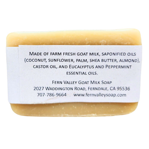 Eucalyptus & Peppermint Goat Milk Soap – All Natural, Handmade