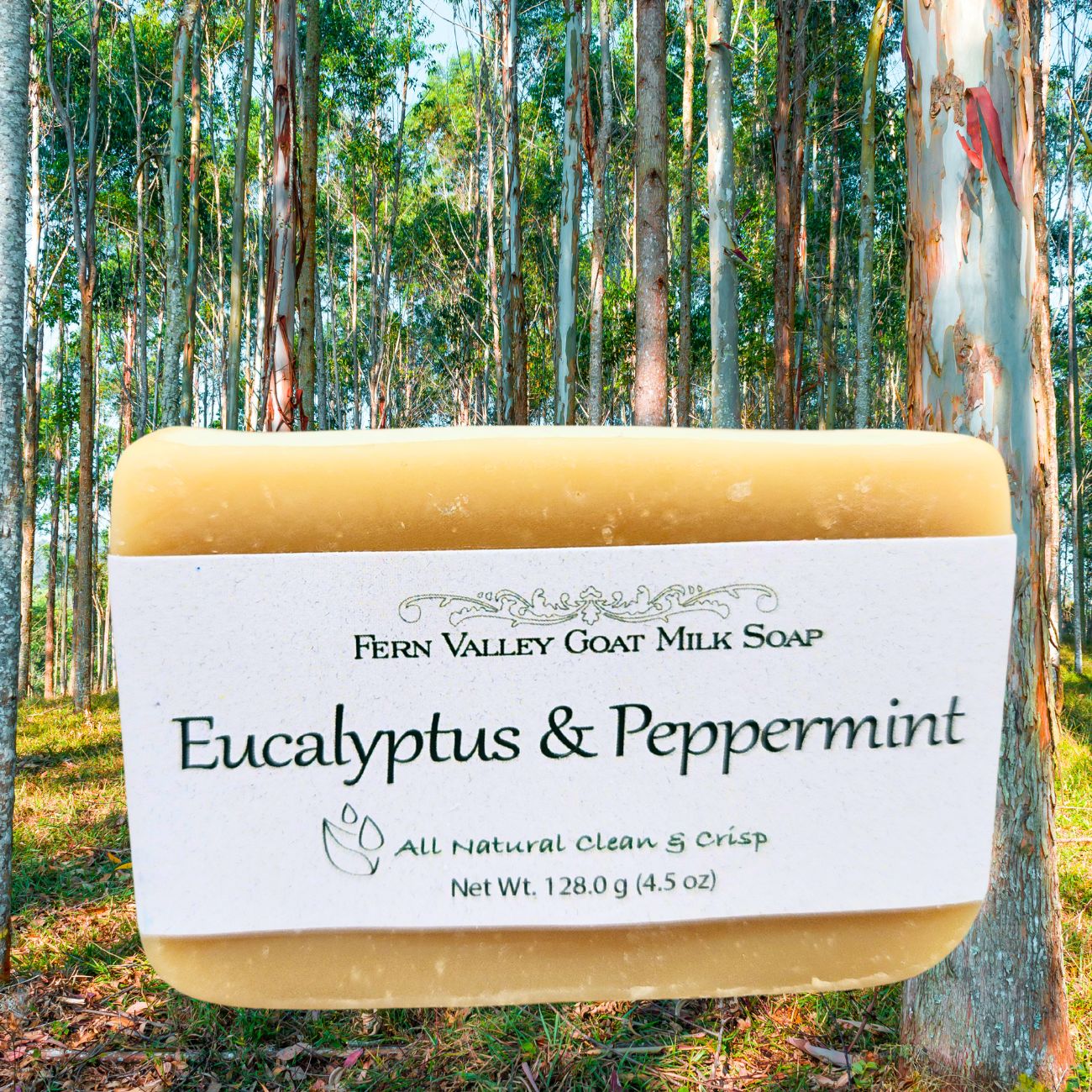Eucalyptus & Peppermint Goat Milk Soap – All Natural, Handmade