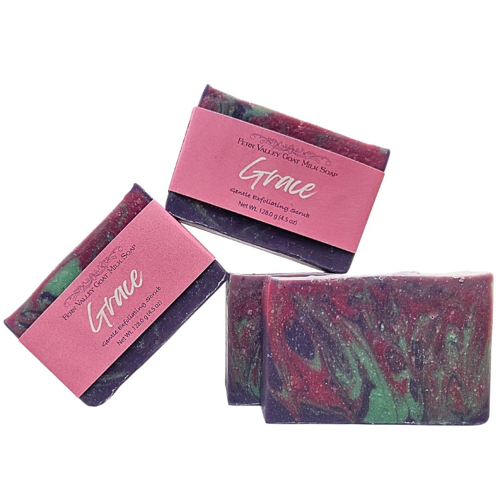 Grace Floral Goat Milk Soap – Fresh, Natural, Handmade